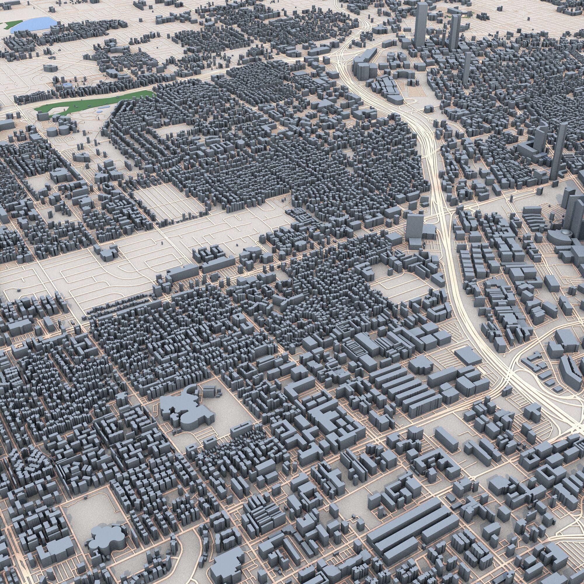 Las Vegas City Nevada USA 3D model_7