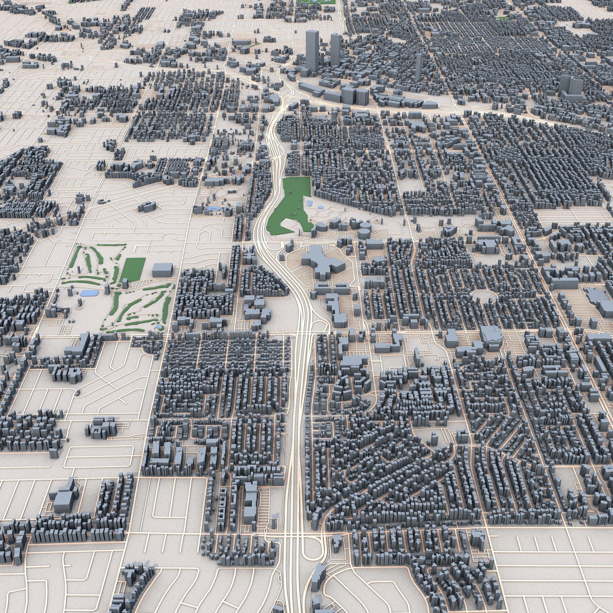 Las Vegas City Nevada USA 3D model_6