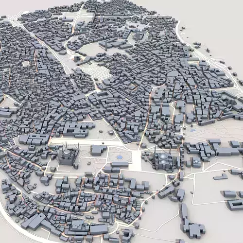Istanbul City Turkey 3D model