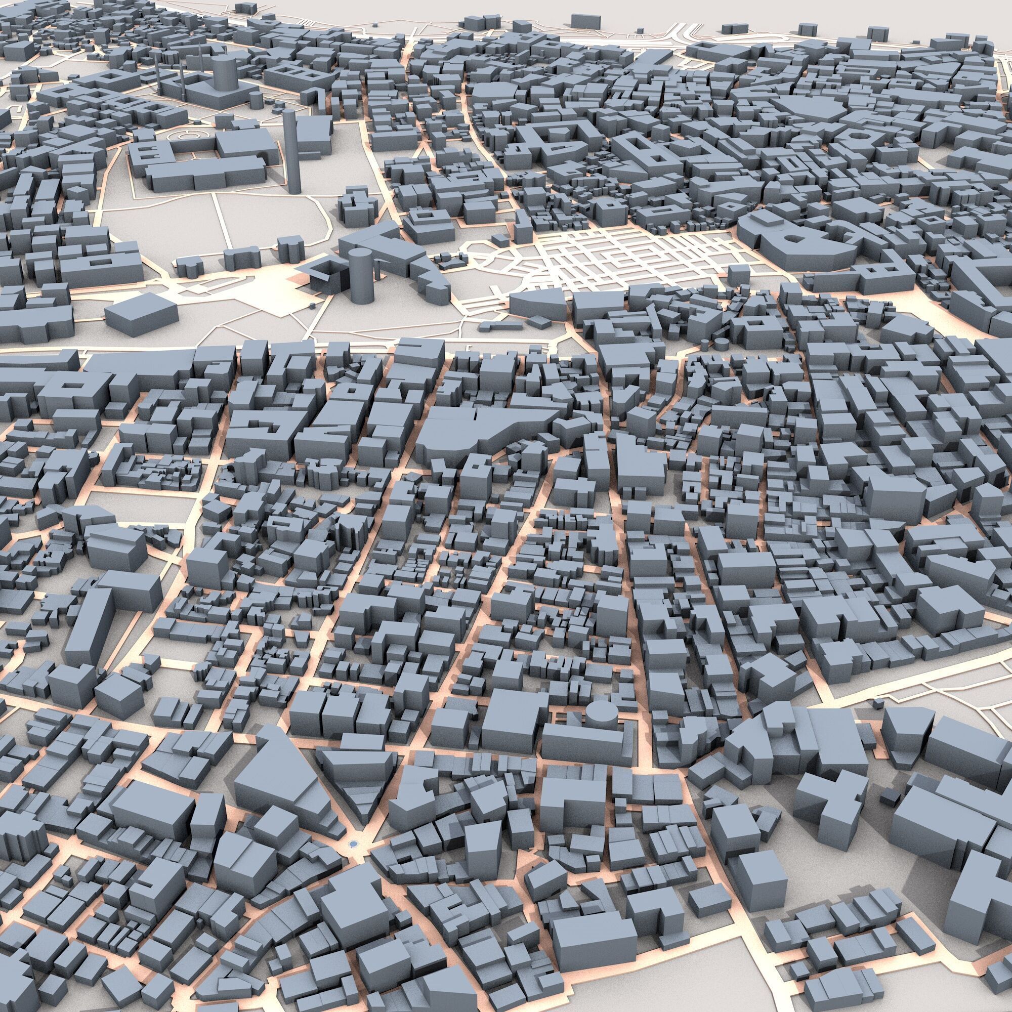 Istanbul City Turkey 3D model_9