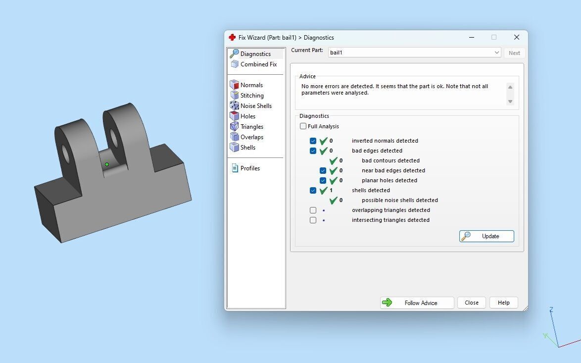 Articulated Bail for Pendant 3D print model_14