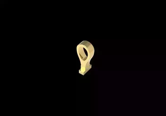 Articulated Bail for Pendant 3D print model