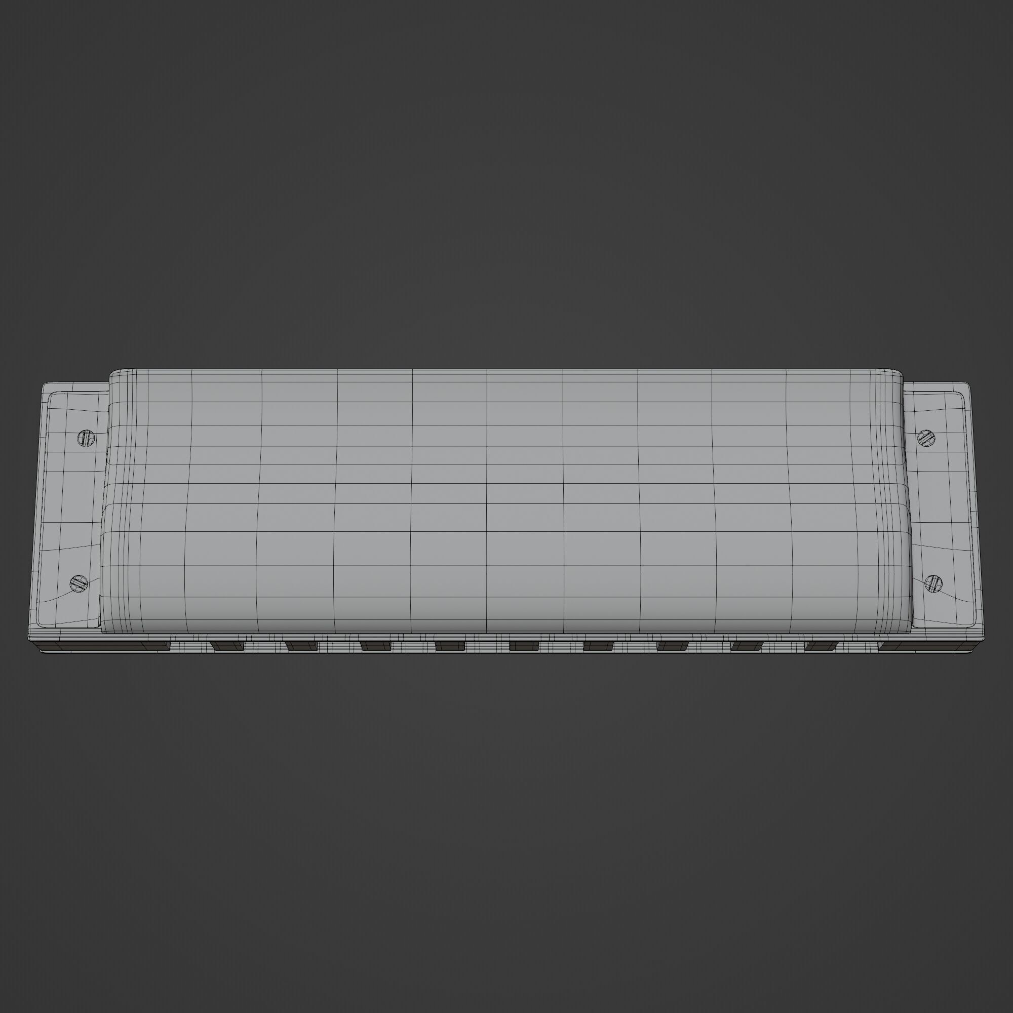 Harmonica 3D model_15