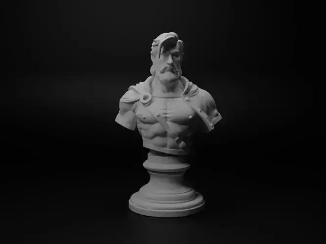 Legendary Hero Bust Chess
