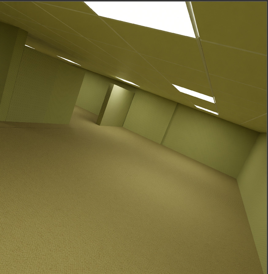 Backrooms Found footage - Kit 3D model_6