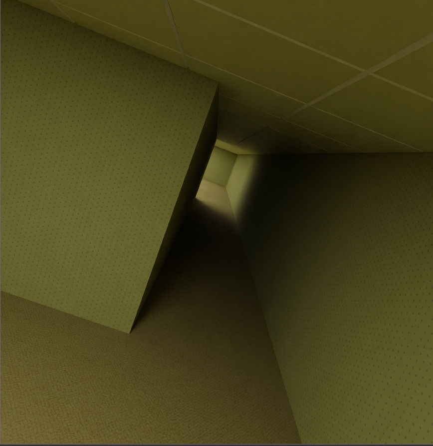 Backrooms Found footage - Kit 3D model_7