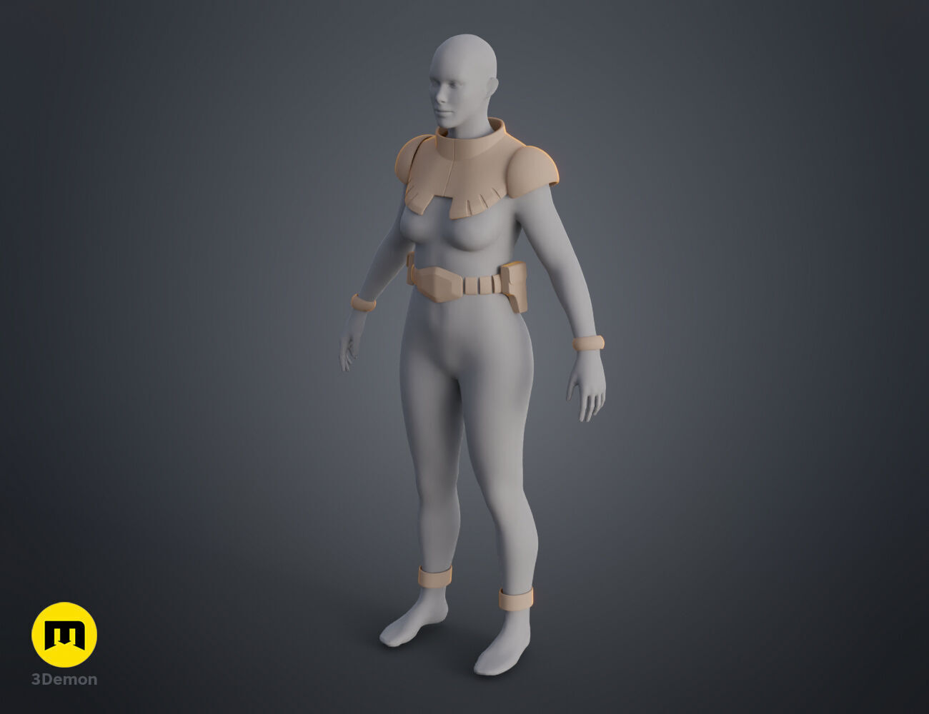 Gundam Aina Armor 3D print model_12