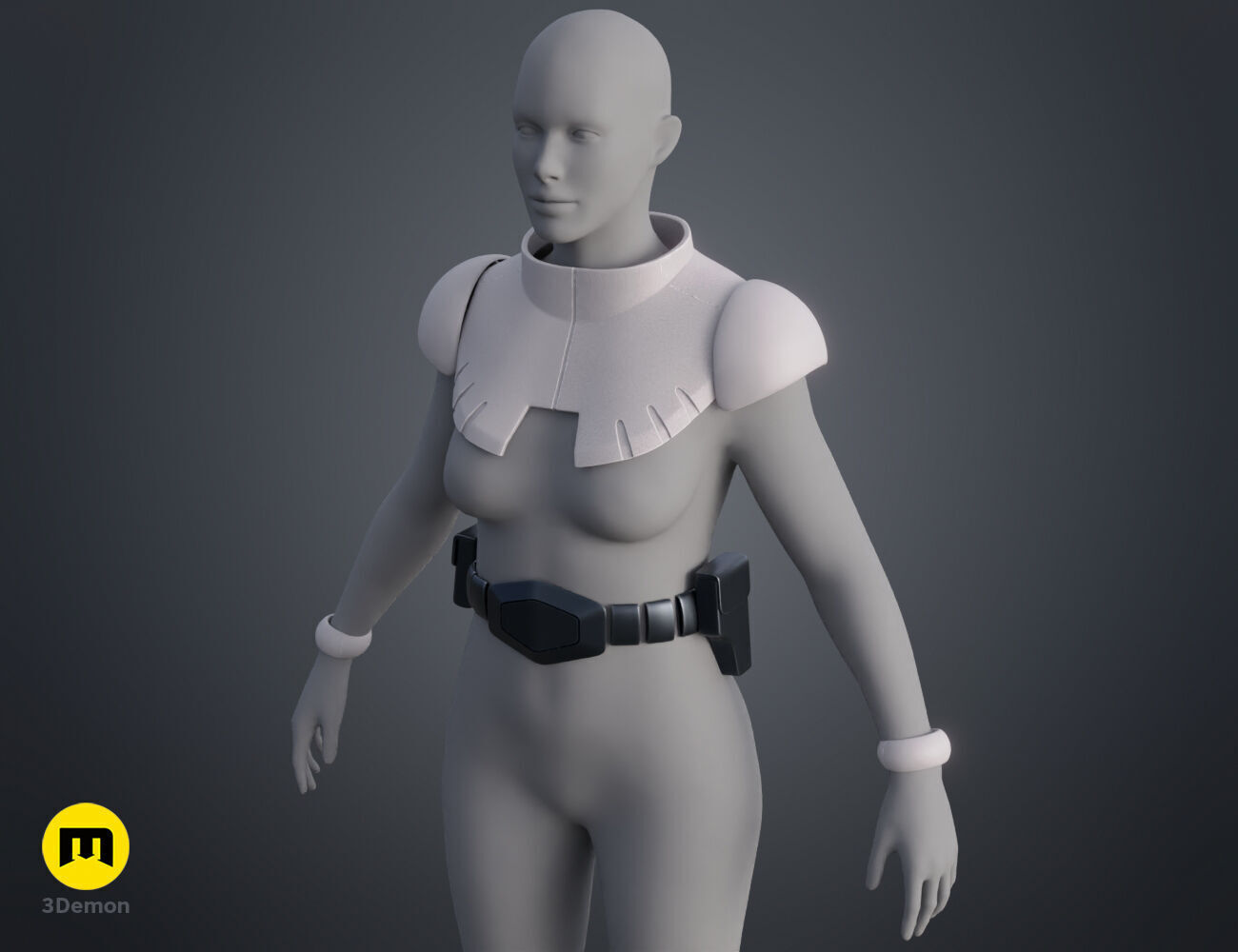 Gundam Aina Armor 3D print model_1