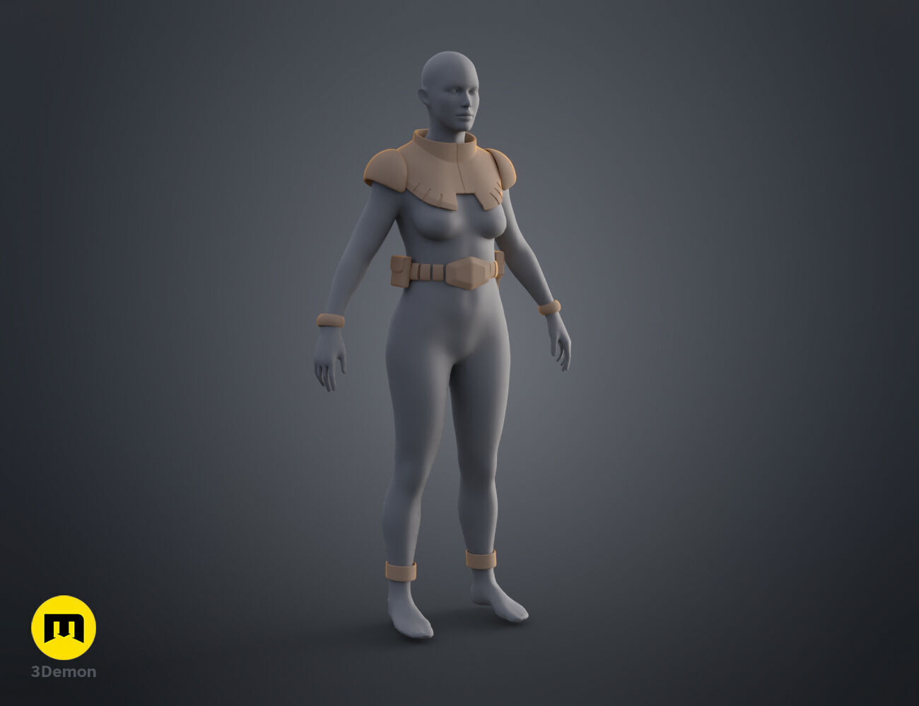 Gundam Aina Armor 3D print model_9