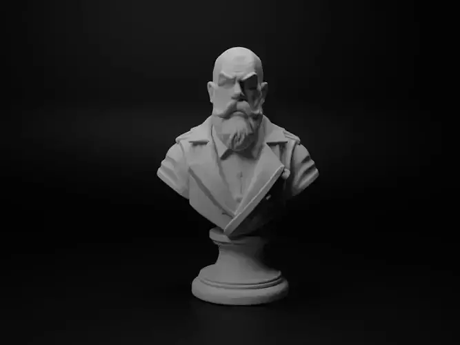 Legendary Hunter Bust Chess