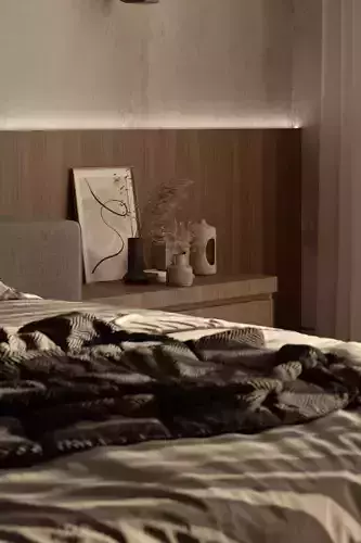 Bedrom Scene in 3Ds max 