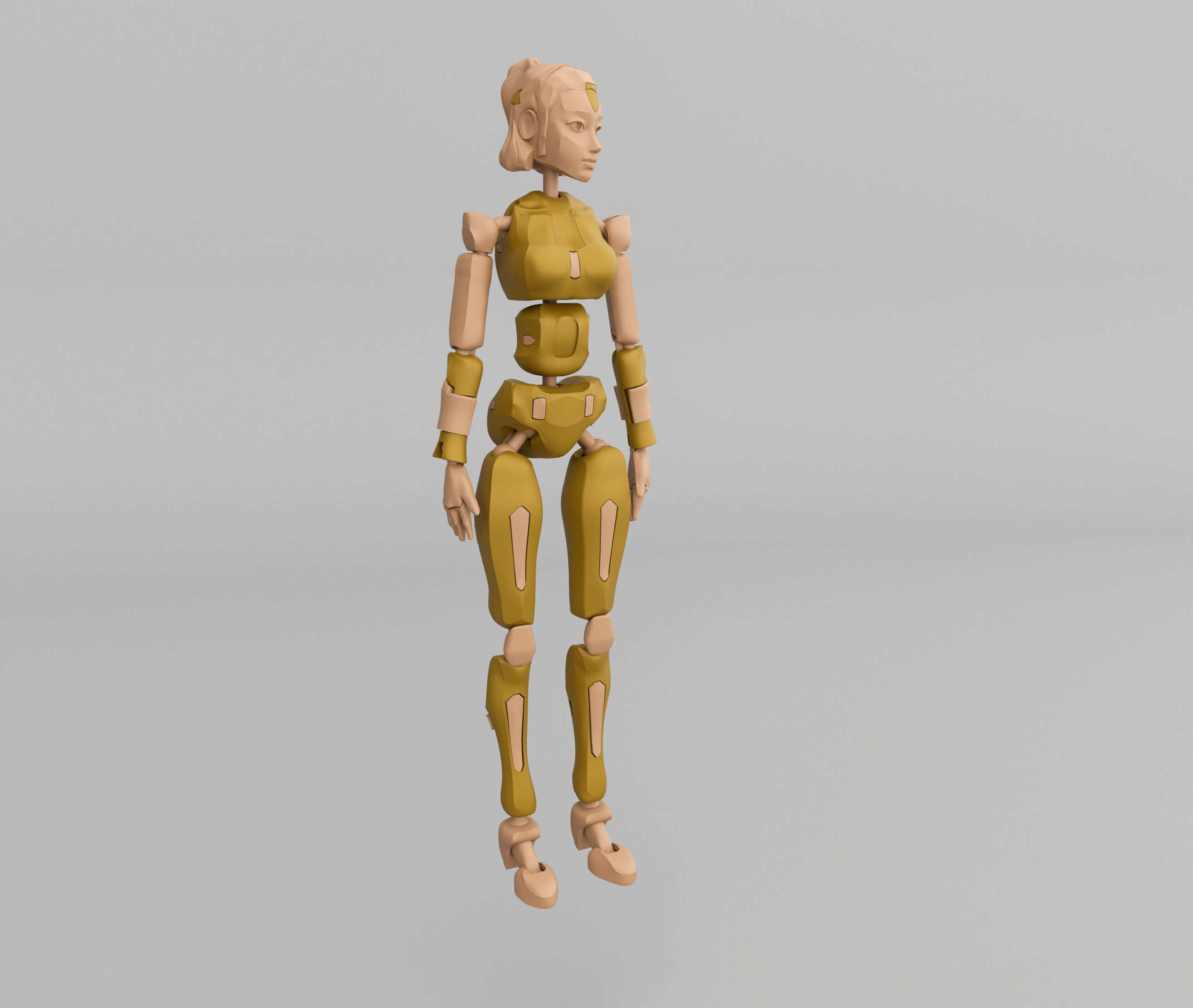 Nexa - Action figure 3D print model_13