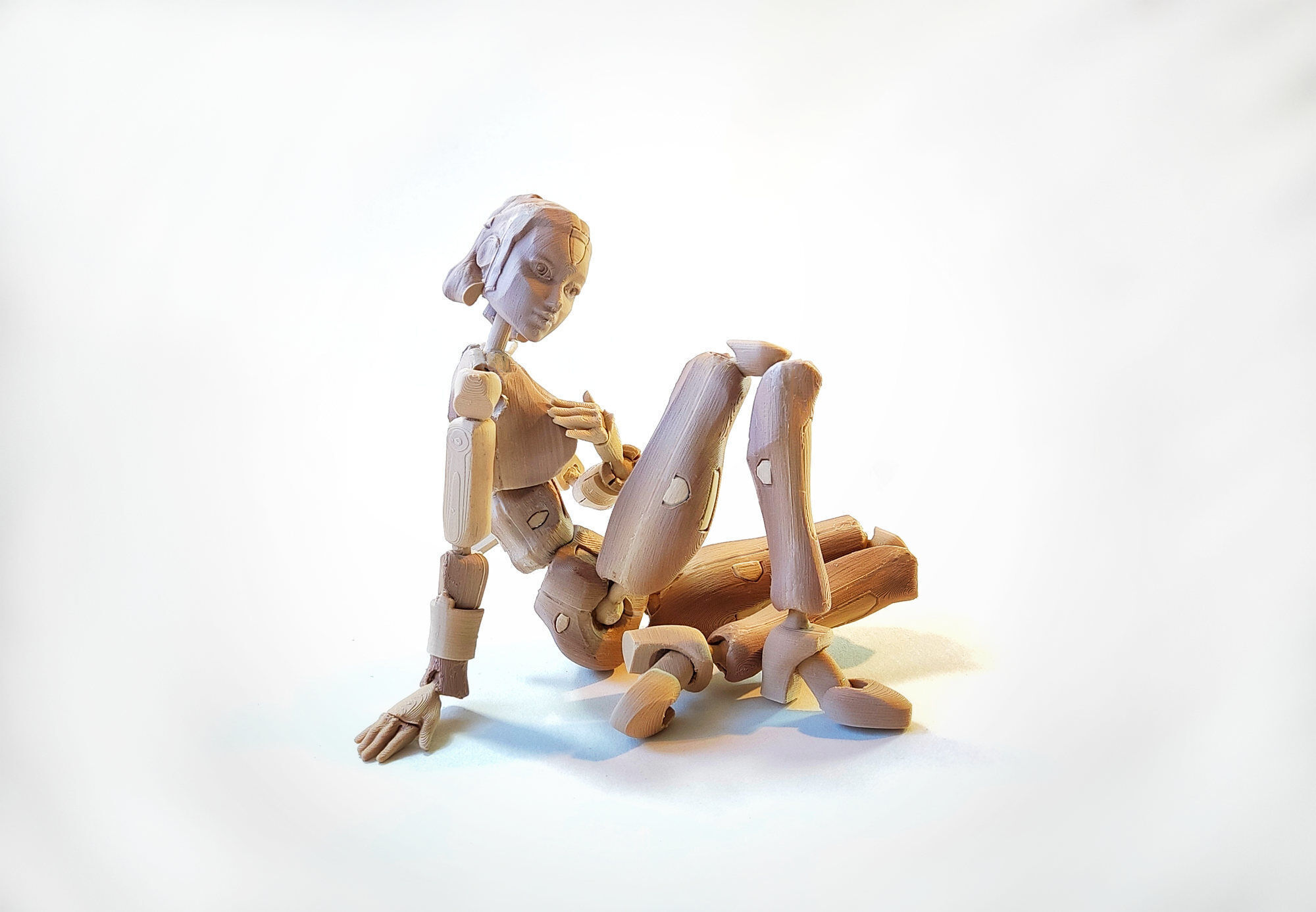 Nexa - Action figure 3D print model_4