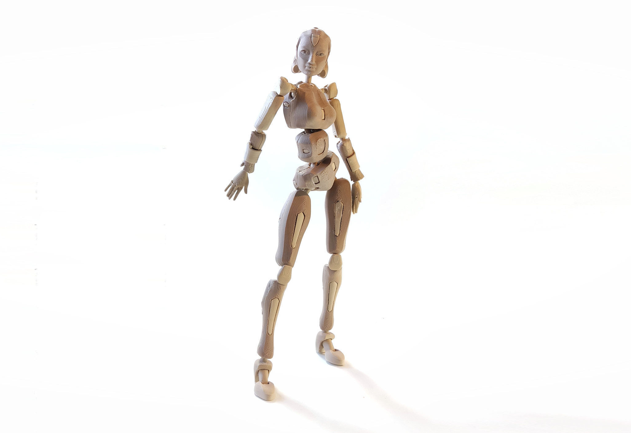 Nexa - Action figure 3D print model_8