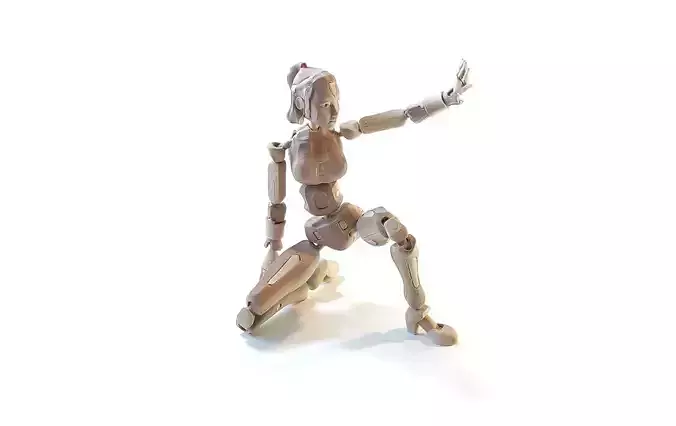 Nexa - Action figure 3D print model