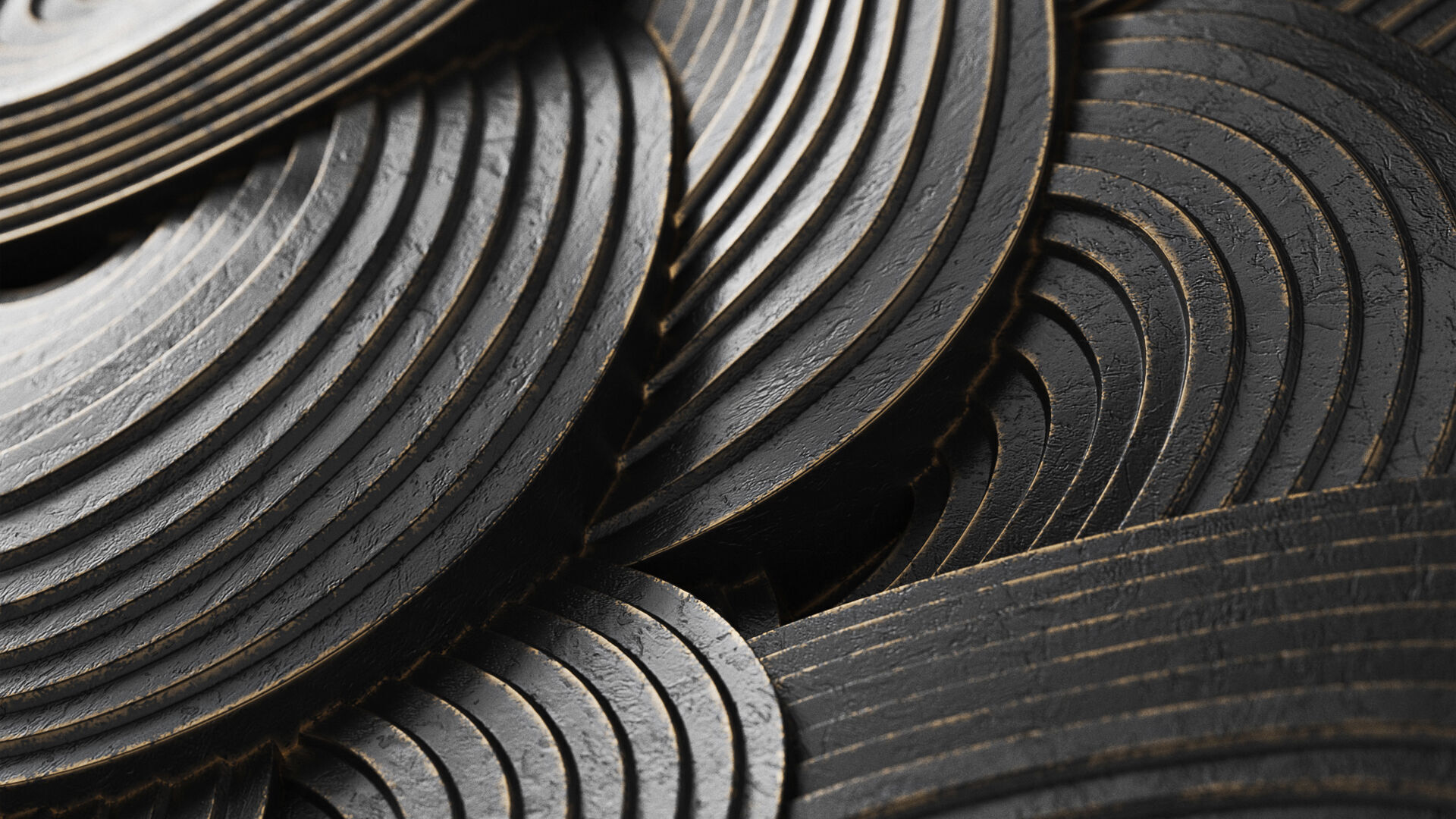 Abstract sculpture by Jim Gaylord Saga 3D model_3