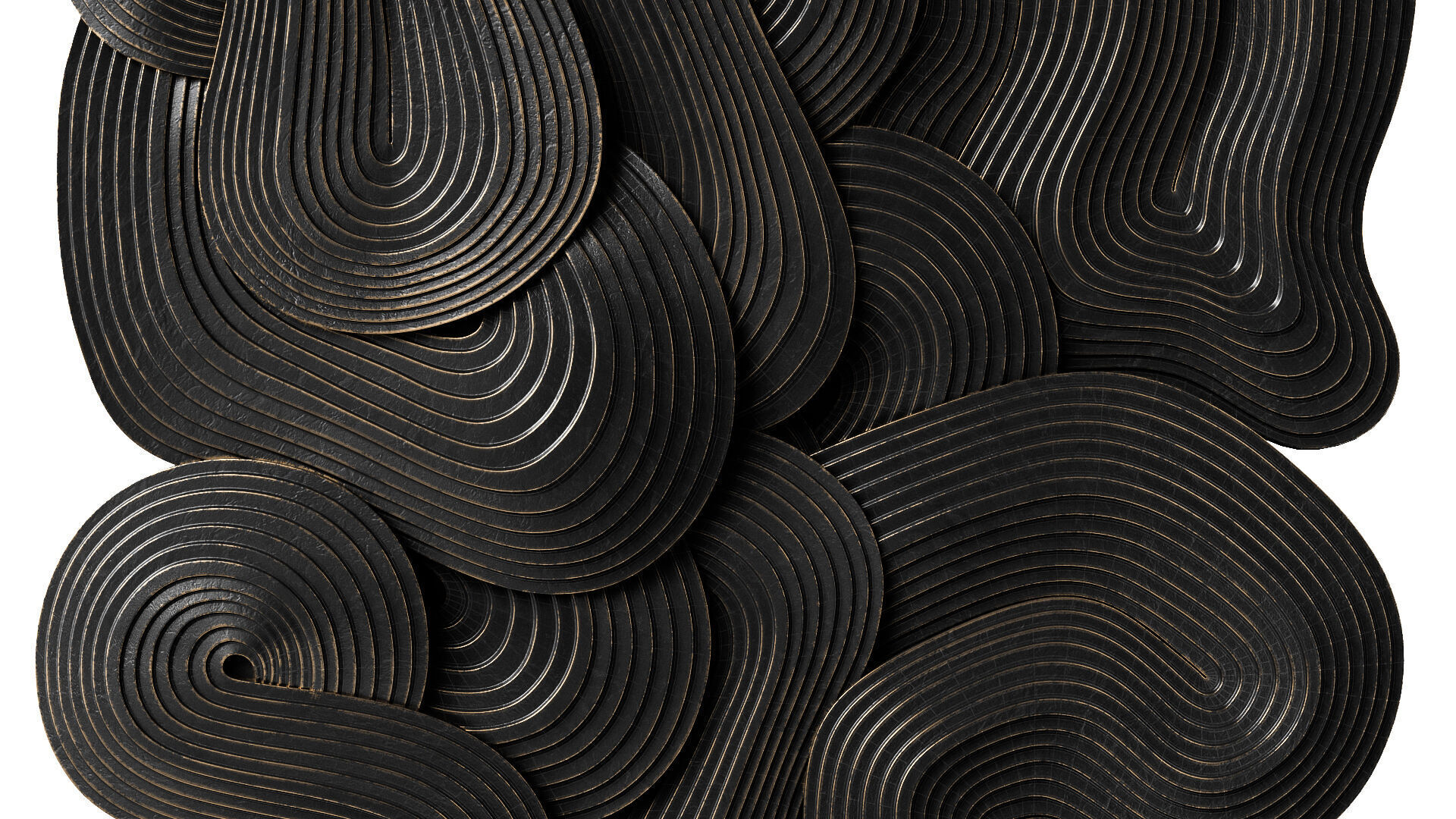 Abstract sculpture by Jim Gaylord Saga 3D model_1