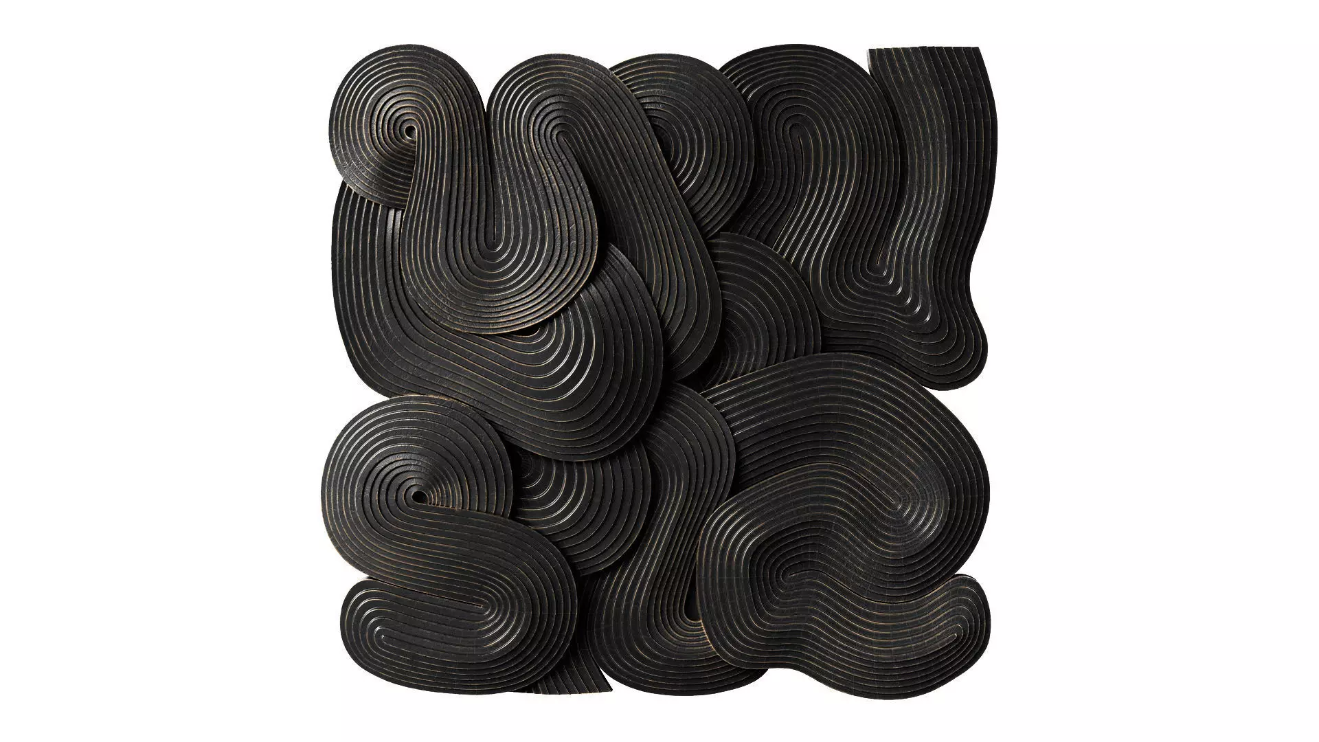 Abstract sculpture by Jim Gaylord Saga 3D model_0