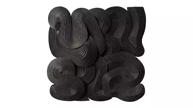 Abstract sculpture by Jim Gaylord Saga