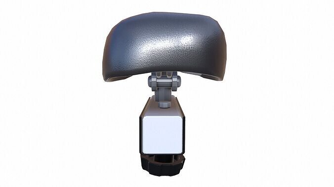 Bicycle Seat Low-poly 3D model 4