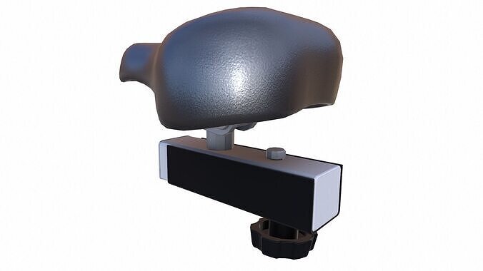 Bicycle Seat Low-poly 3D model 3