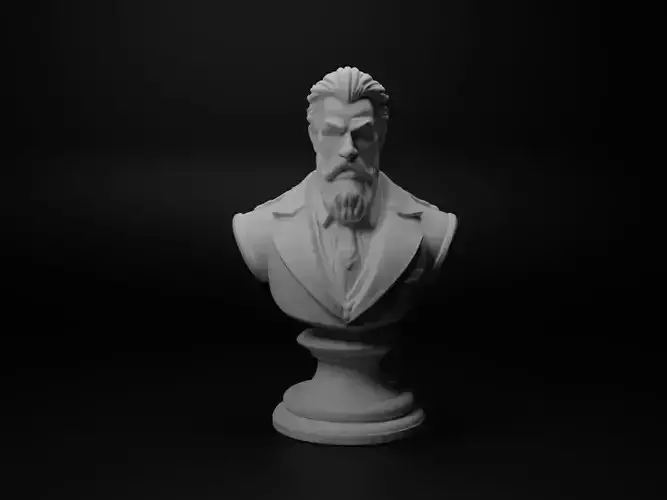 Master Fighter Bust Chess