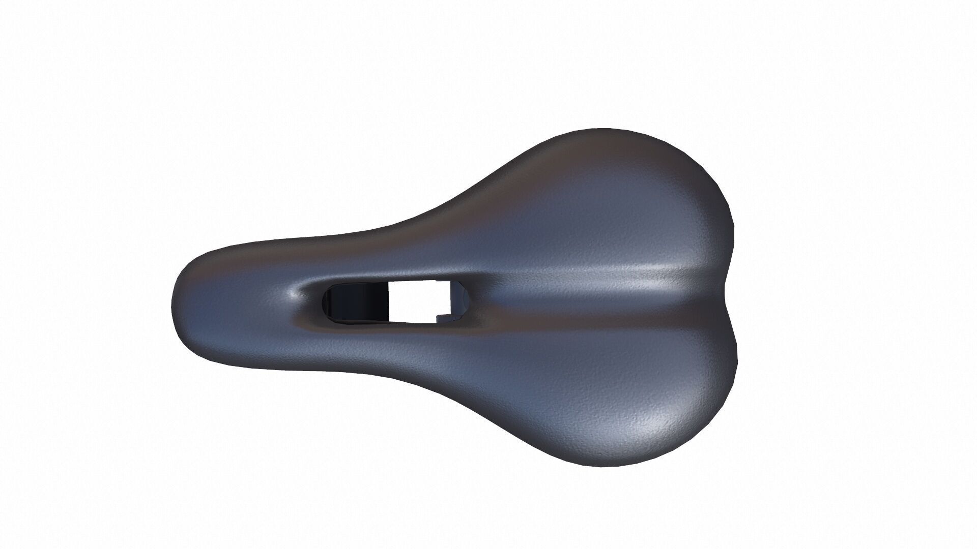 Bicycle Seat Low-poly 3D model_9