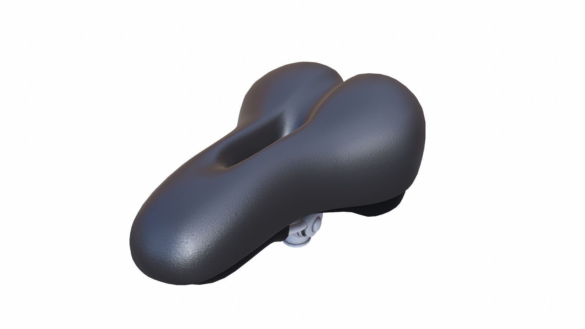 Bicycle Seat Low-poly 3D model_3