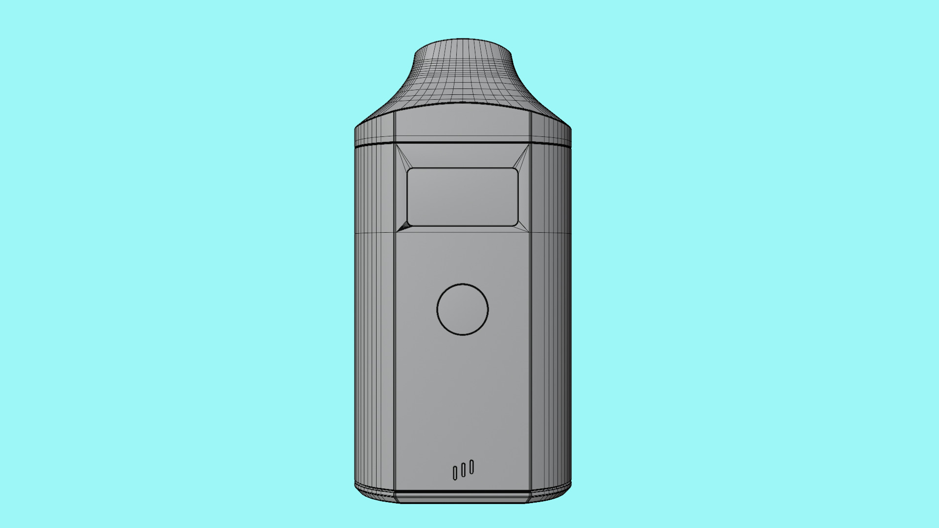 Modern Disposable Vape 3D model_8