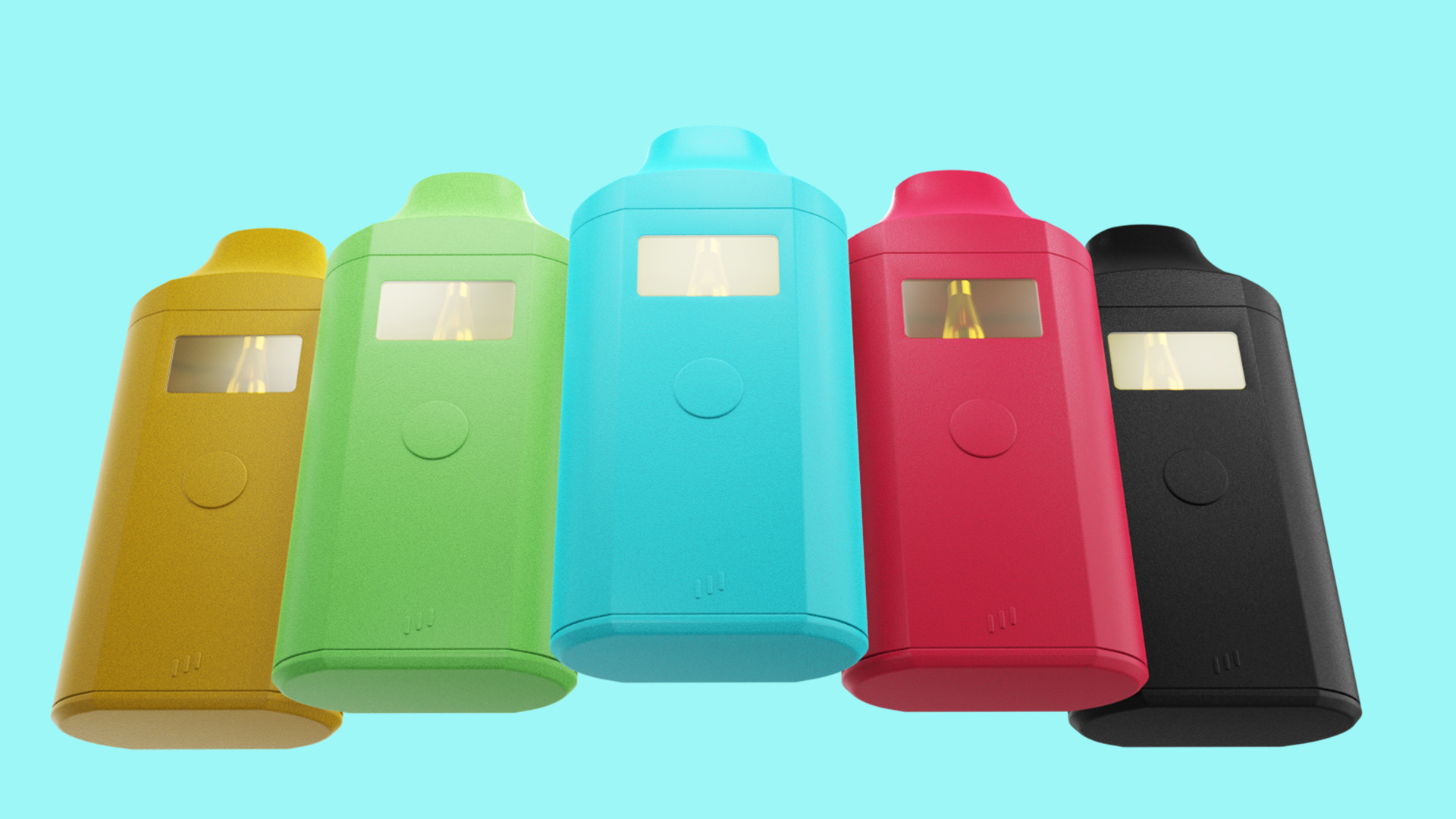 Modern Disposable Vape 3D model_7