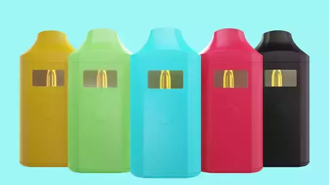 Modern Disposable Vape 3D model