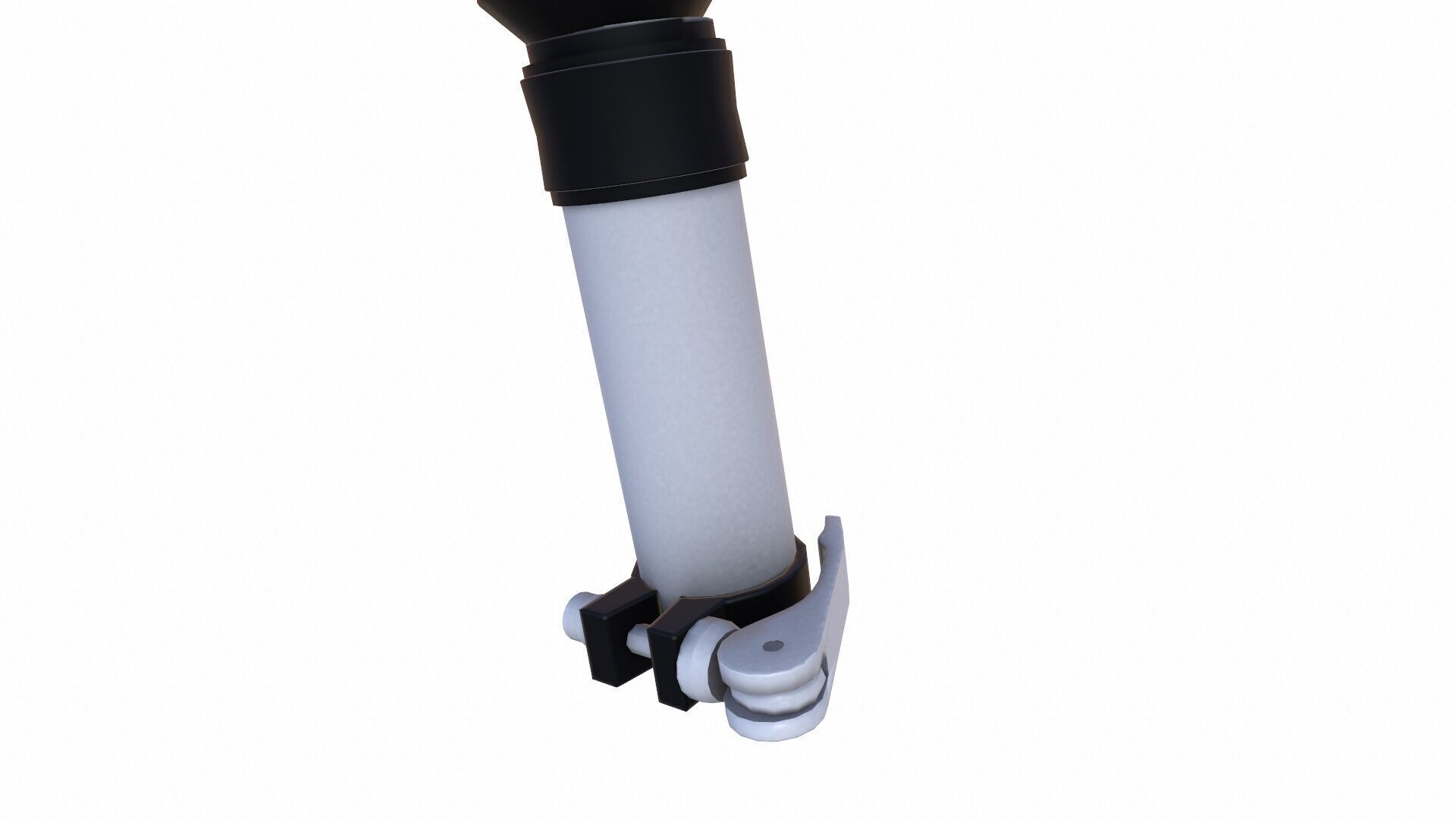 Bicycle Seat Low-poly 3D model_6