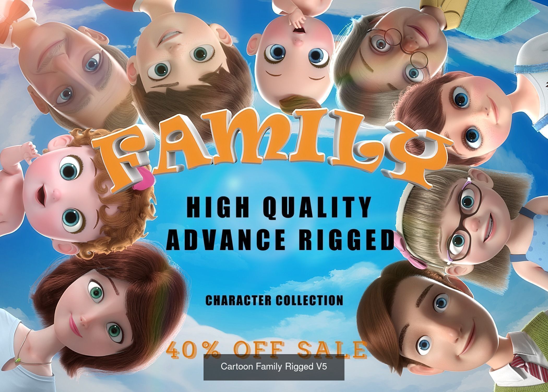 doctor man family V5 V7  3D Model Collection_8