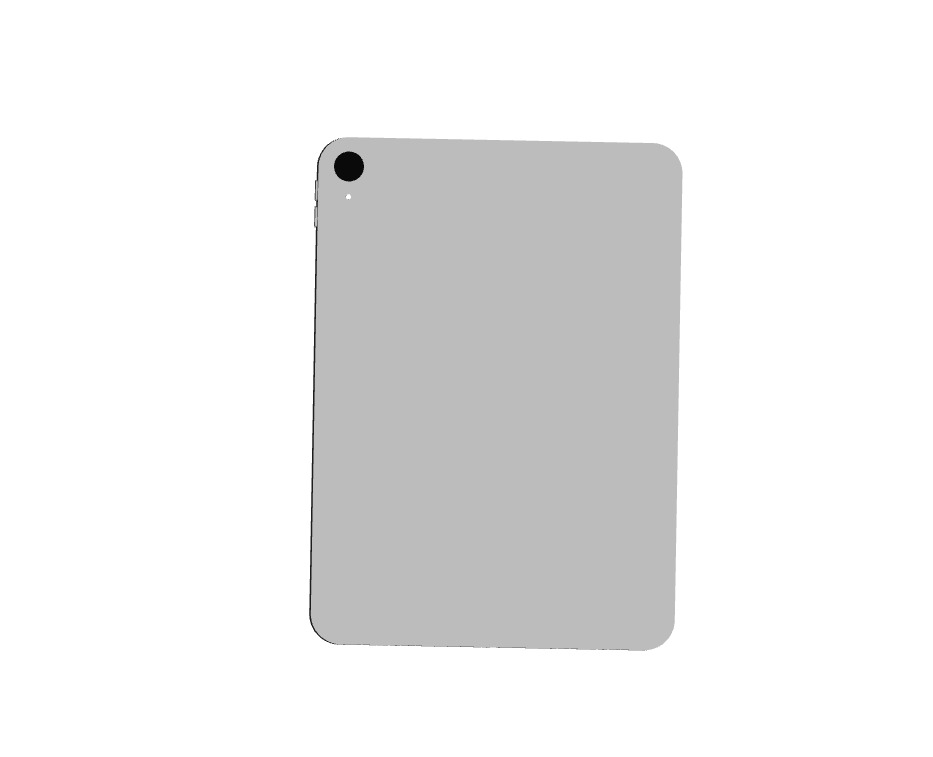Apple iPad 2025  CAD Model 3D print model_1