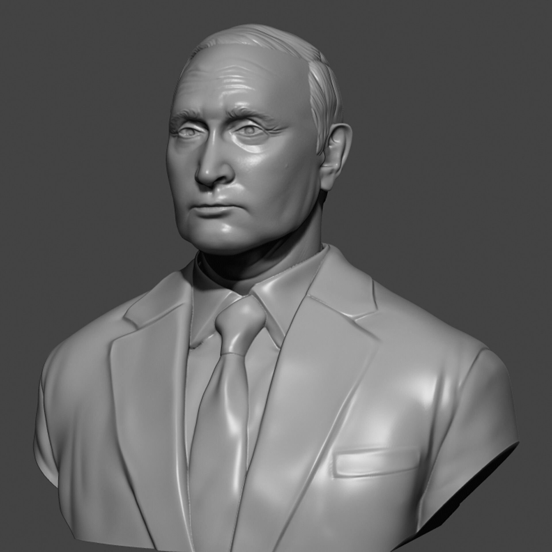 Vladimir Putin 3d print 3D print model_2