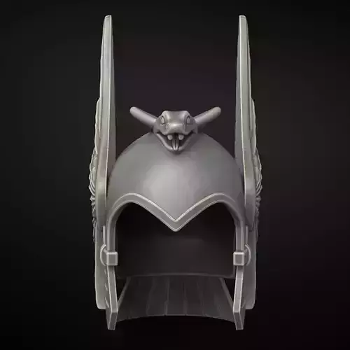 Warlord Helmet - 3D Model 3D print model