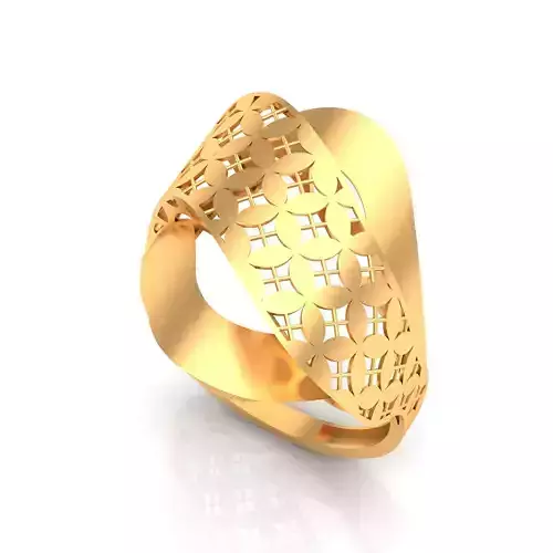 fusion women gold ring