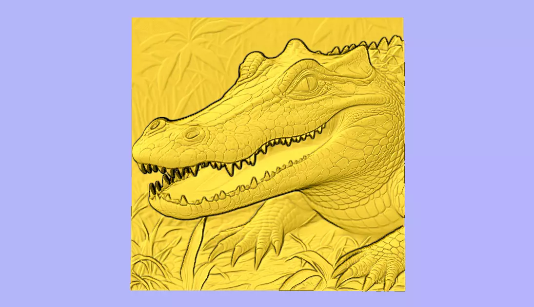 CROCODILO 3D model