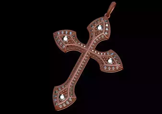 Diamond Cross Pendant