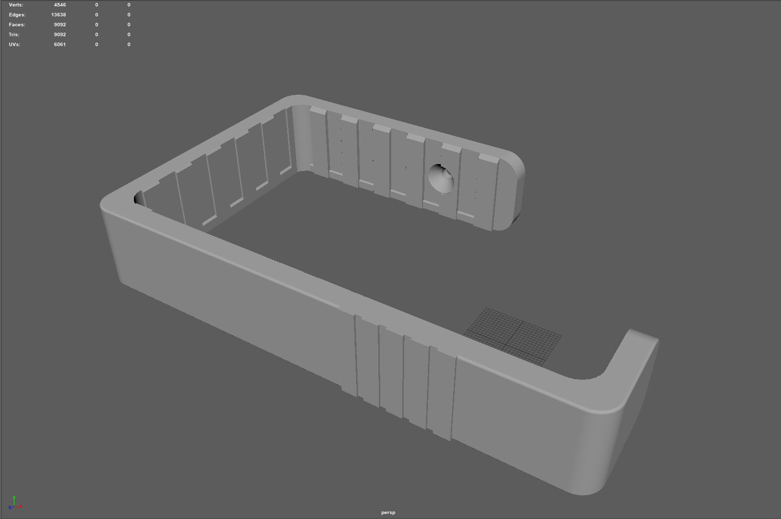 Roll Holder V3 - 3D Printable Toilet Paper Holder 3D print model_5
