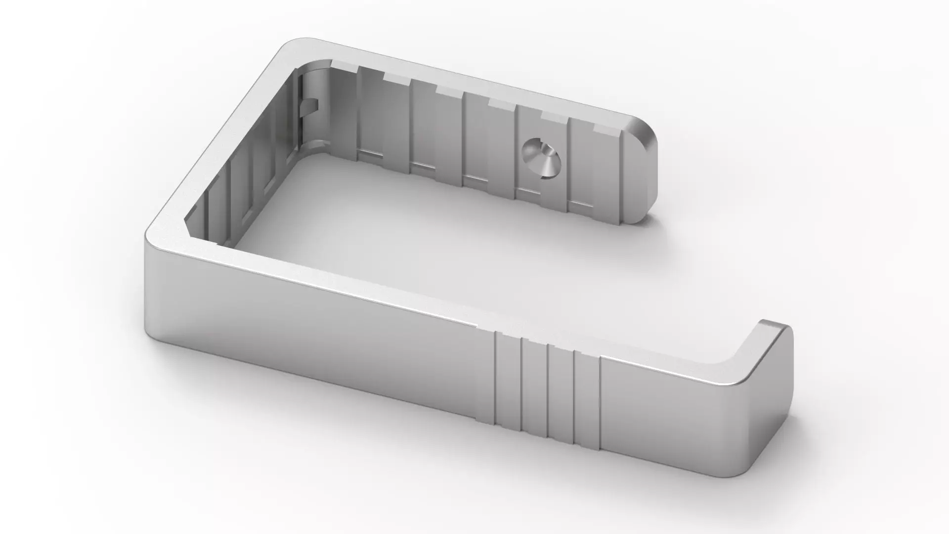 Roll Holder V3 - 3D Printable Toilet Paper Holder 3D print model_0