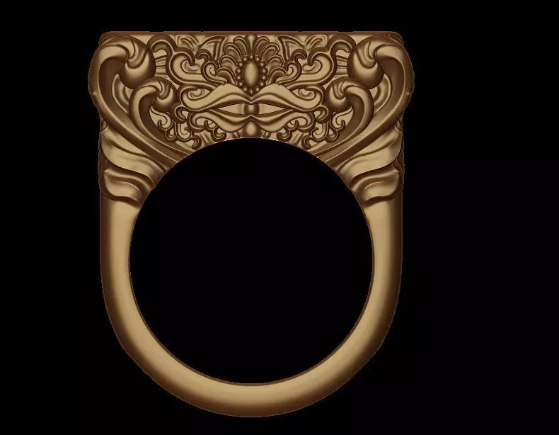 Ornament Ring 3D print model_0