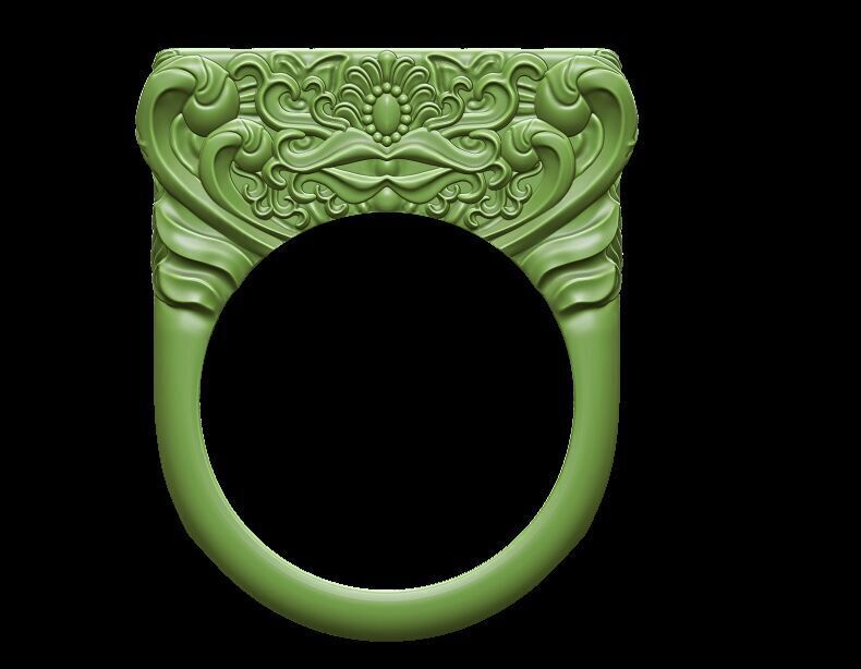 Ornament Ring 3D print model_5