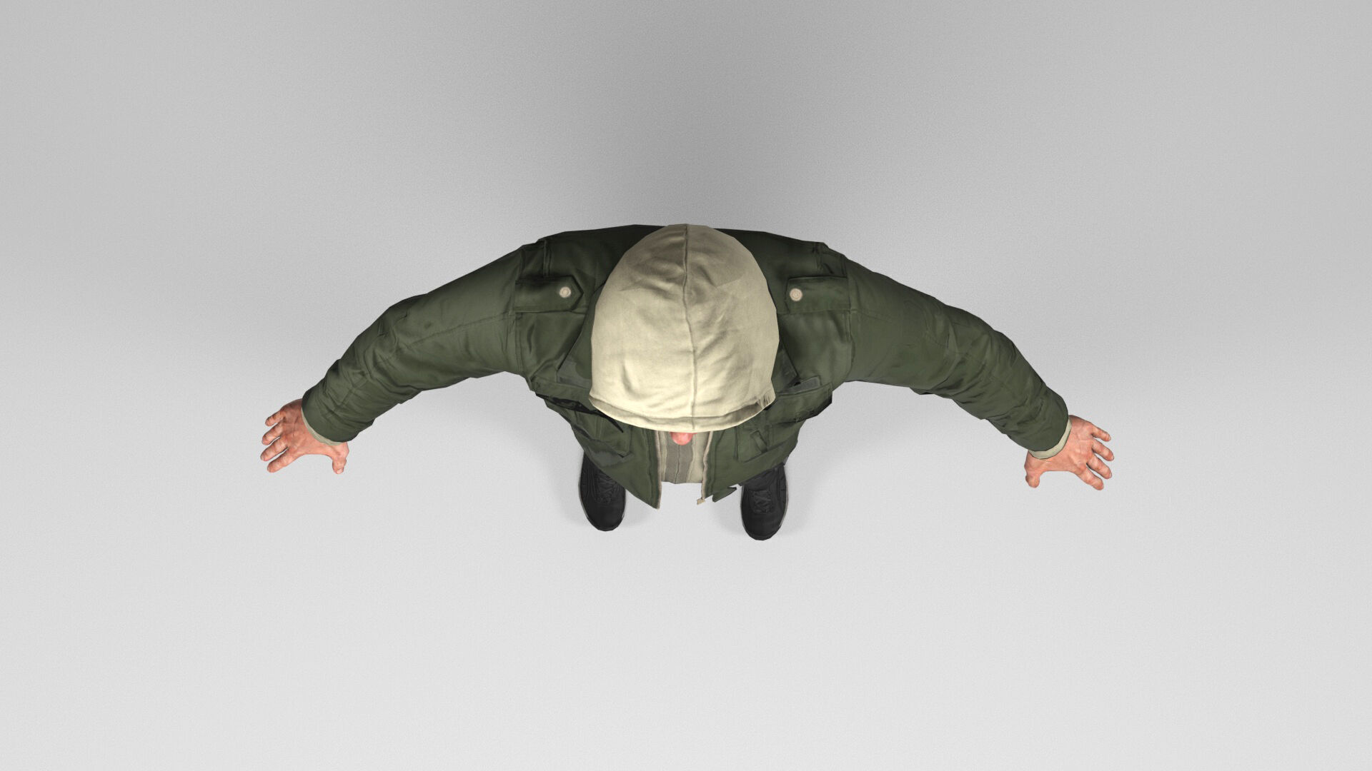 Man 5 Collection Low-poly 3D model_6