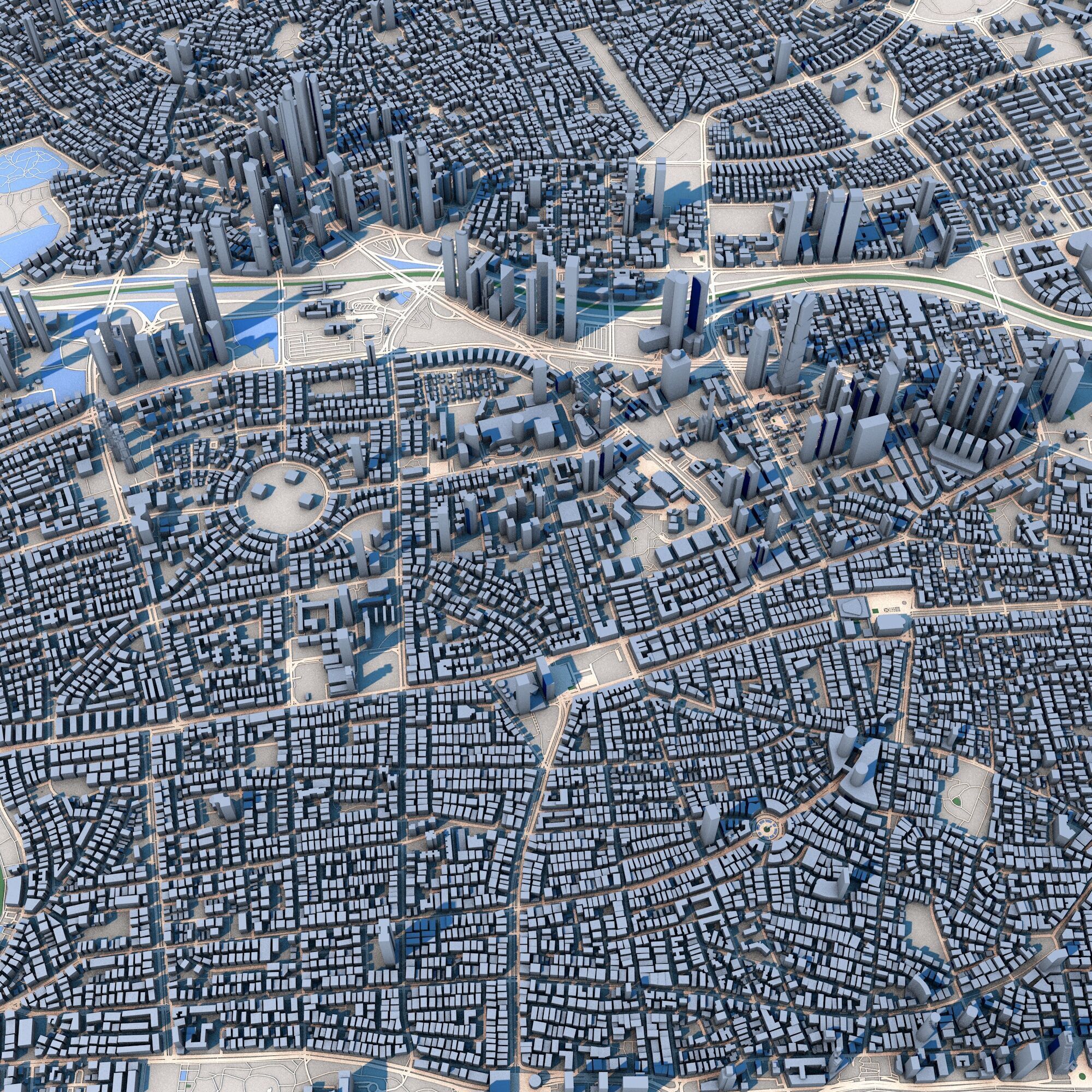 Tel Aviv-Yafo City Israel 3D model_6