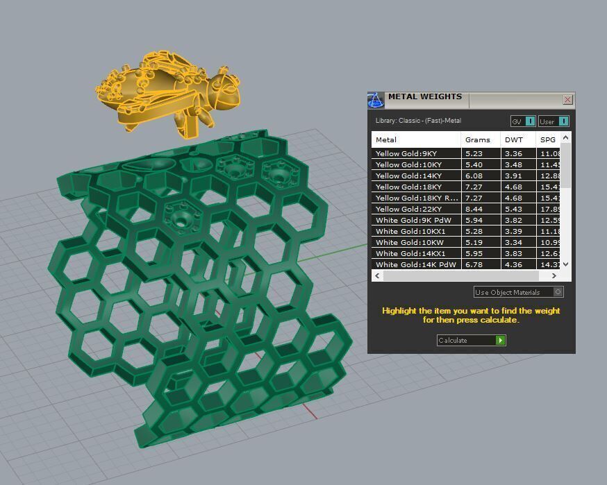 Beehive Ring 3D print model_10