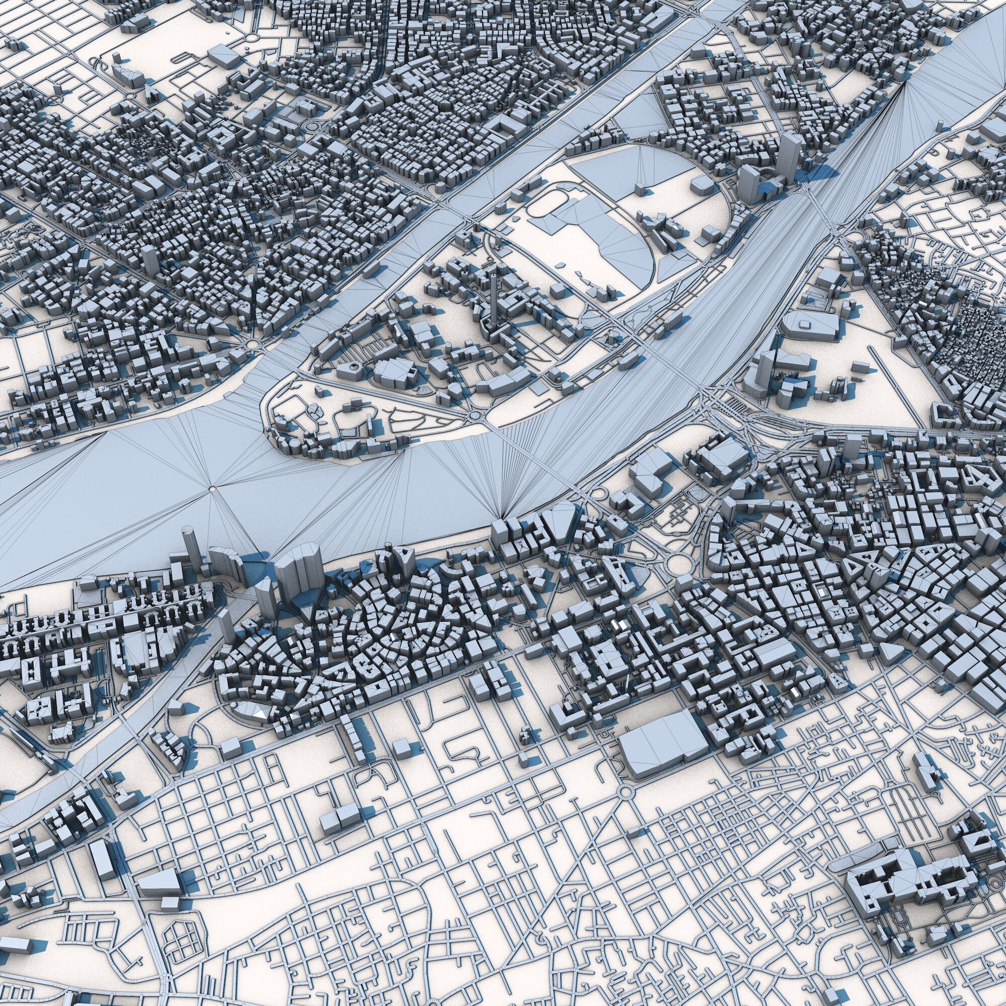 Cairo City Egypt 3D model_8