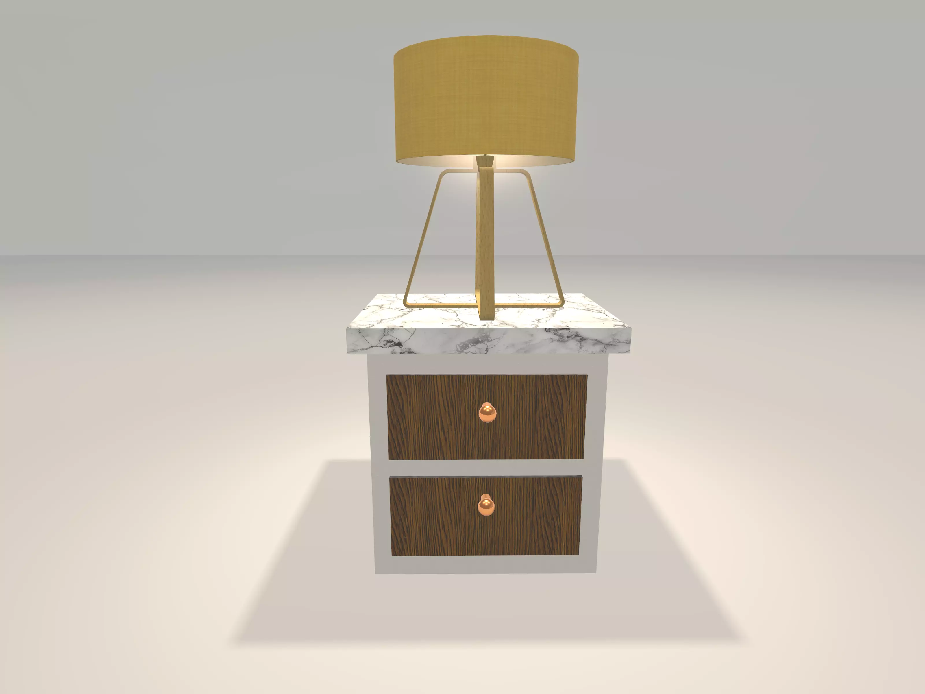 Modern Side Table 1004 Free 3D print model