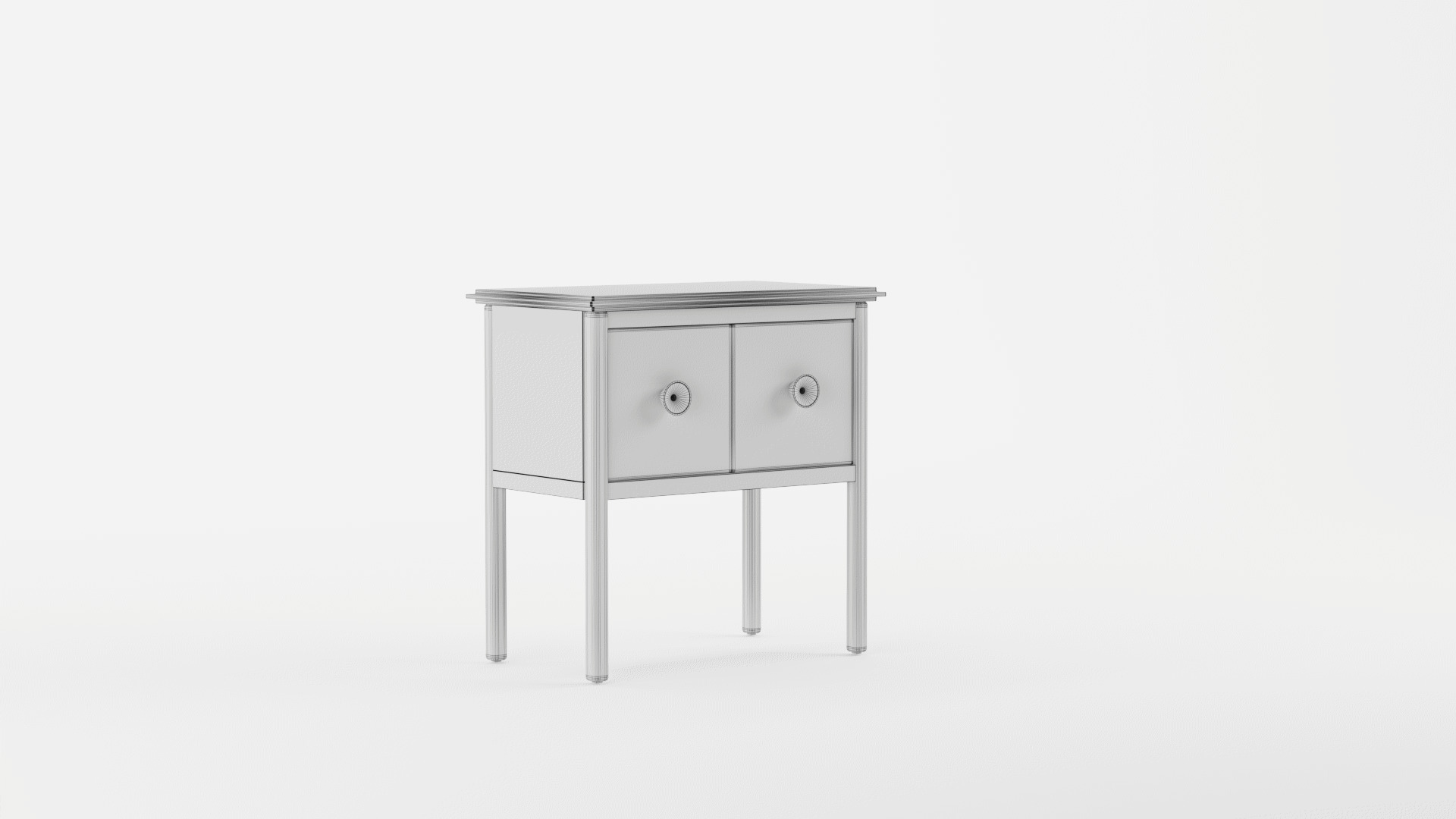 Amber Lewis for Anthropologie Garvey Side Table 3D model_9