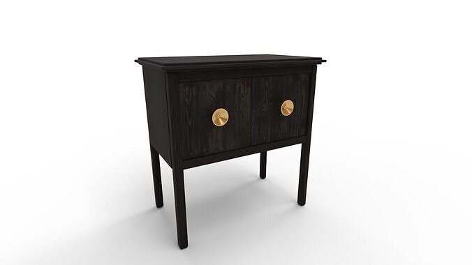 Amber Lewis for Anthropologie Garvey Side Table 3D model